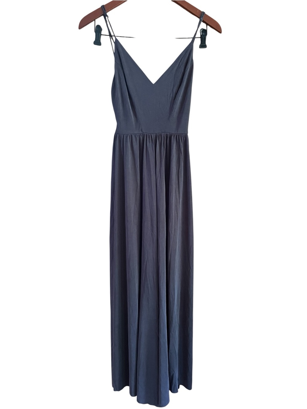 Urban Outfitters Silence and Noise Molly Cupro Charcoal Jumpsuit Small